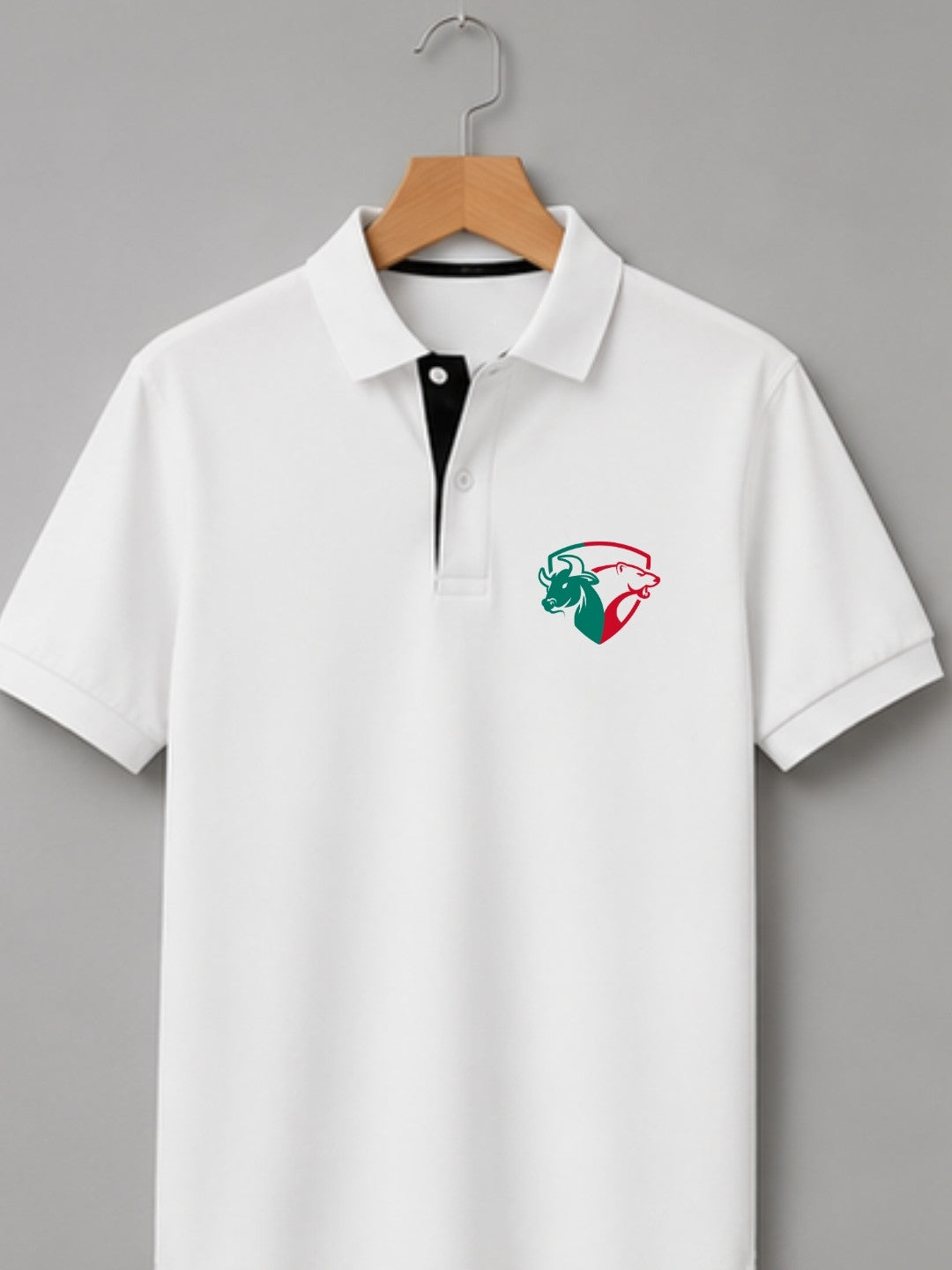 Bear Bull Trading White Polo Trade T-Shirt