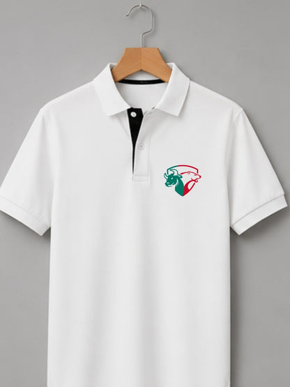 Bear Bull Trading White Polo Trade T-Shirt
