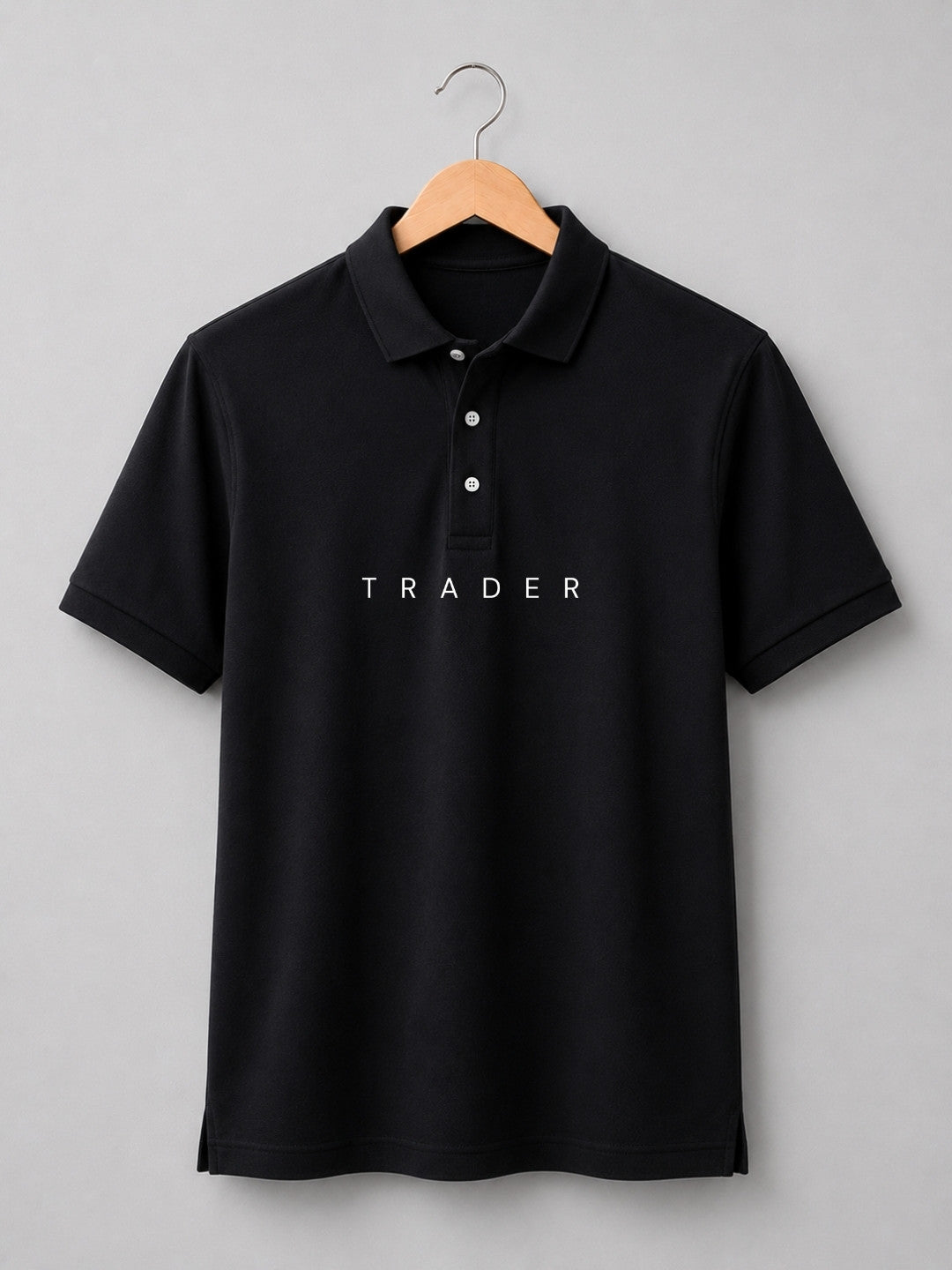 Trader Signature Black Polo Trading T-Shirt