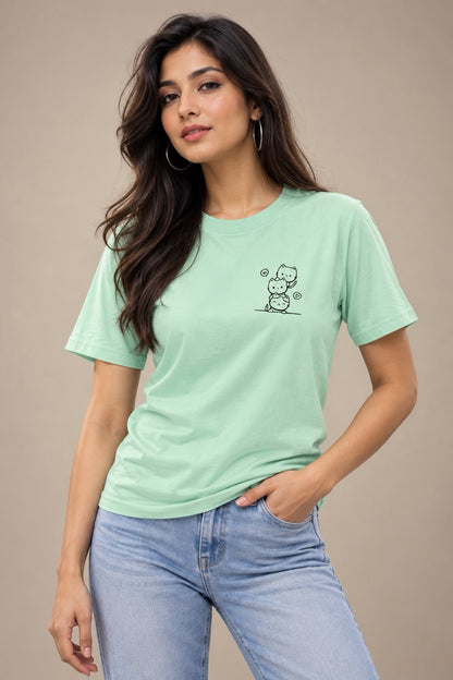 Cute kitty tower Unisex T-Shirt