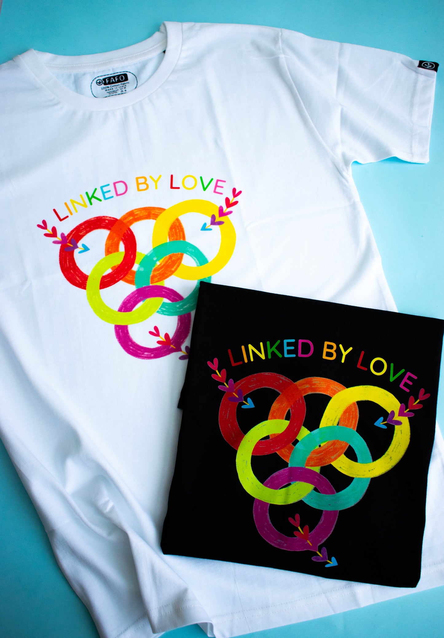 Linked by Love Unisex T-Shirt