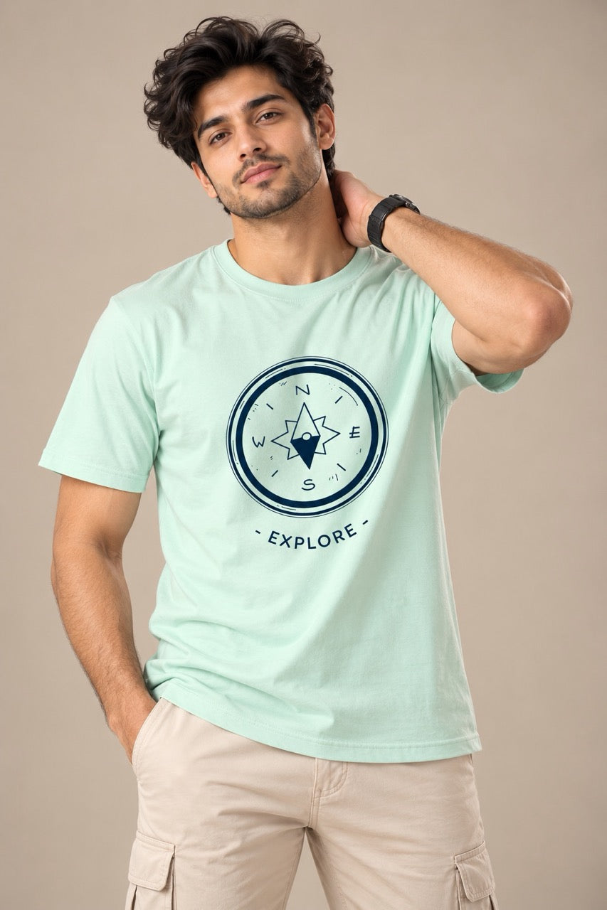 Travel and Explore Printed Unisex T-Shirt