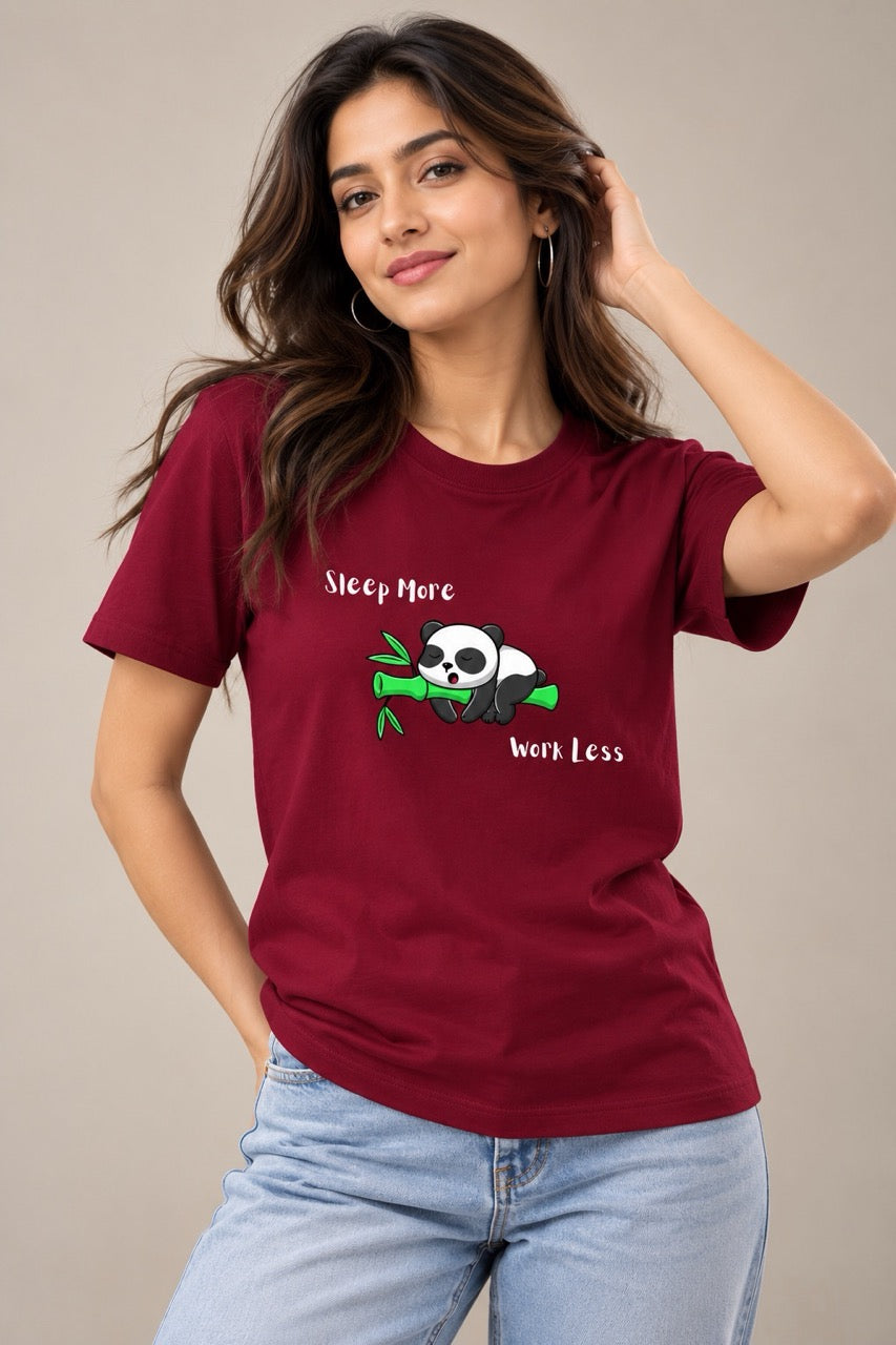 Lazy Panda Unisex T-Shirt