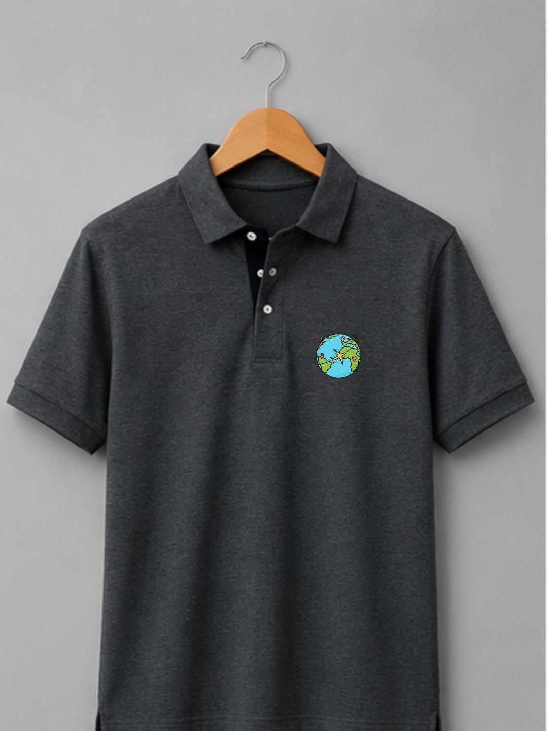 World Globe Polo T-Shirt