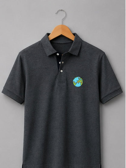 World Globe Polo T-Shirt