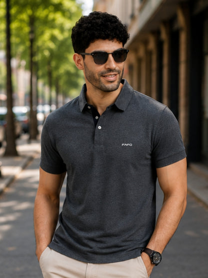 Premium Cotton Blend Polo T-Shirt for Men