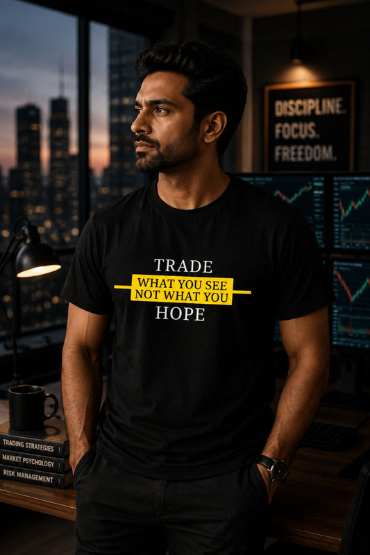 Trade what you see hope Unisex Printed Trading T-Shirt