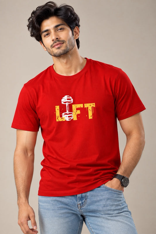Lift the dumbles Unisex Printed T-Shirt