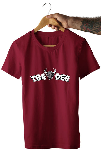Trend Rider 2 Pack Trading T-Shirt Bundle(Maroon & Navy Blue)