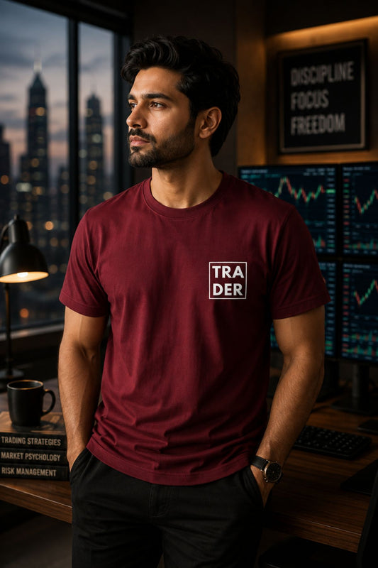 Stock Market Trader Printed Unisex Trading T-Shirt