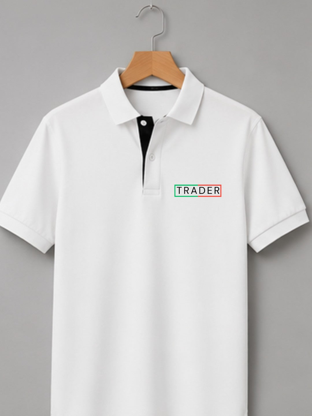 Trading Zone White Polo Trading T-Shirt