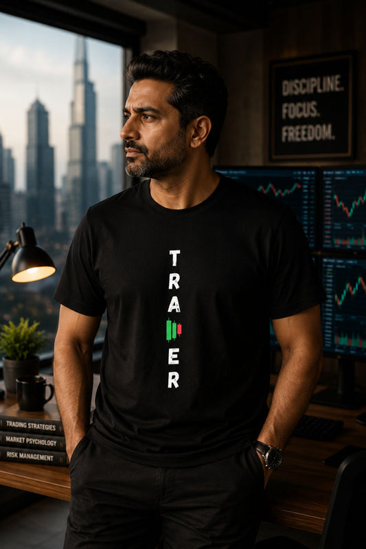 Chart Trader Printed Unisex Trading T-Shirt