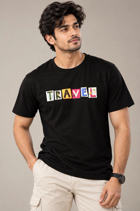 Travel Colorful Printed Unisex T-Shirt