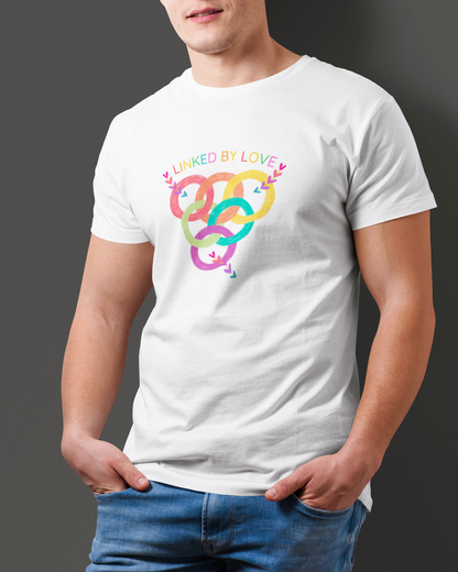 Linked by Love Unisex T-Shirt