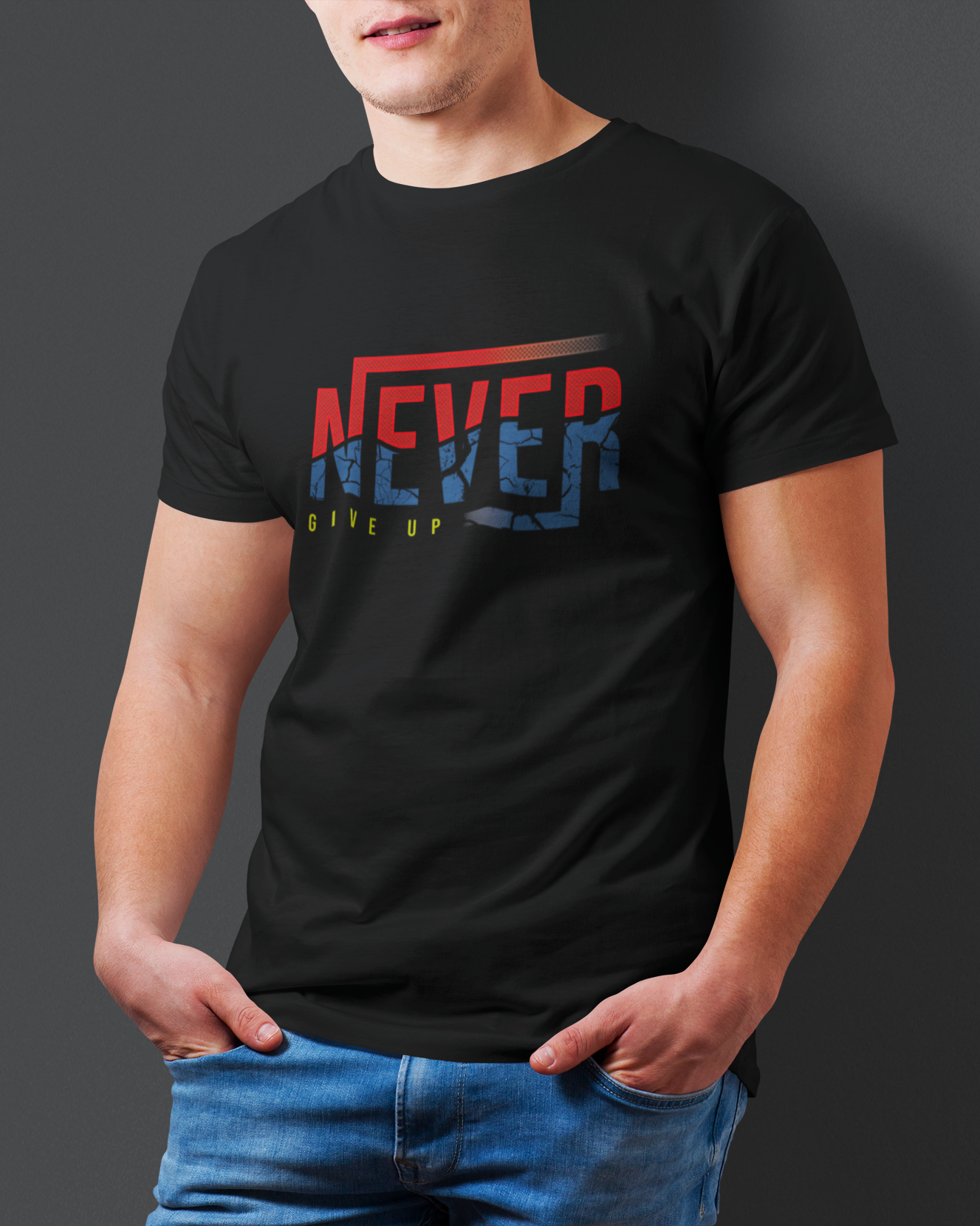 Never Give Up Unisex T-Shirt