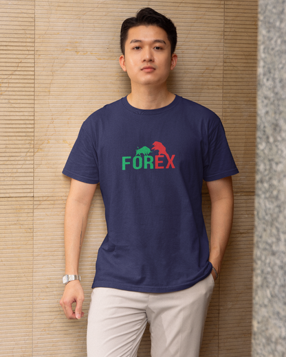 Forex Bear Bull Printed Unisex T-Shirt