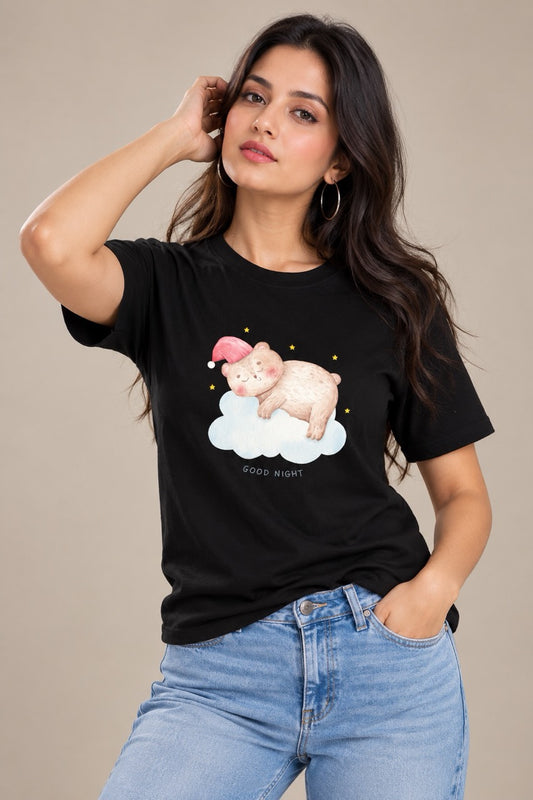 Good Night Panda Unisex T-Shirt