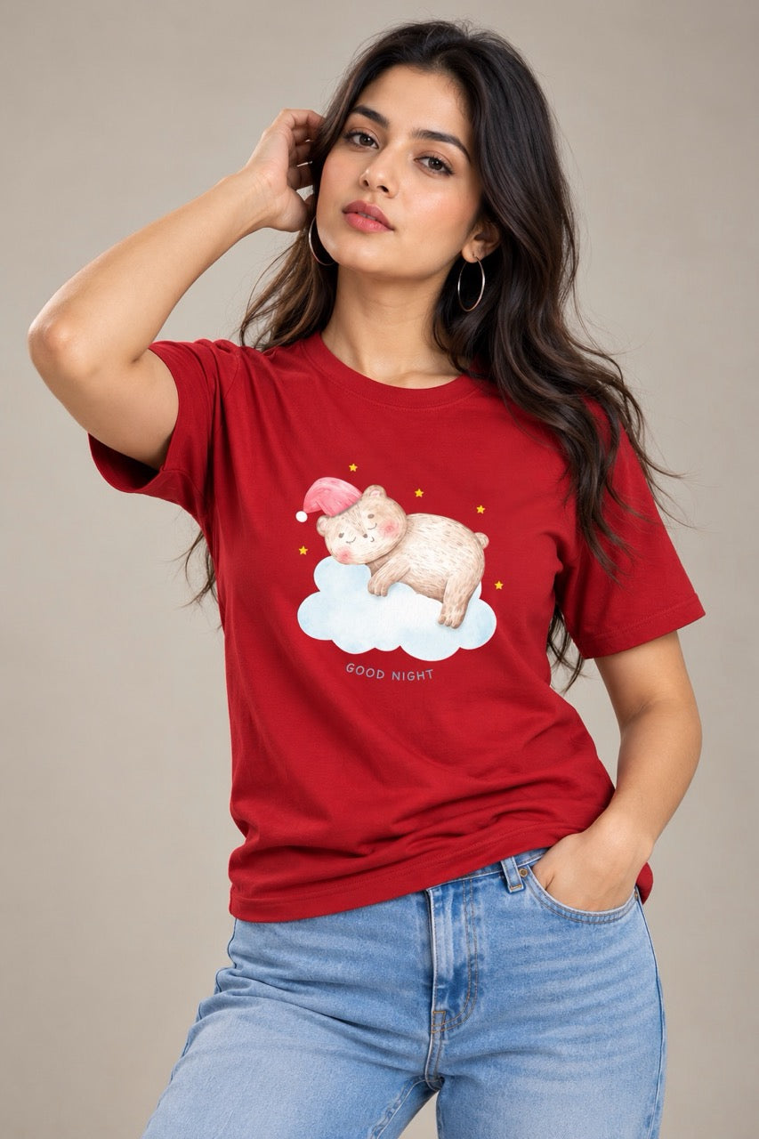 Good Night Panda Unisex T-Shirt