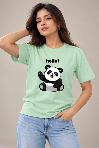 Hello Panda Unisex T-Shirt