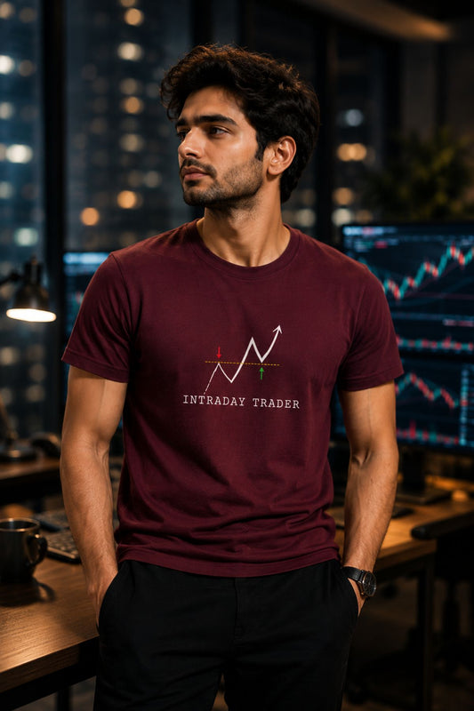 Intraday Trader Printed Unisex Trading T-Shirt