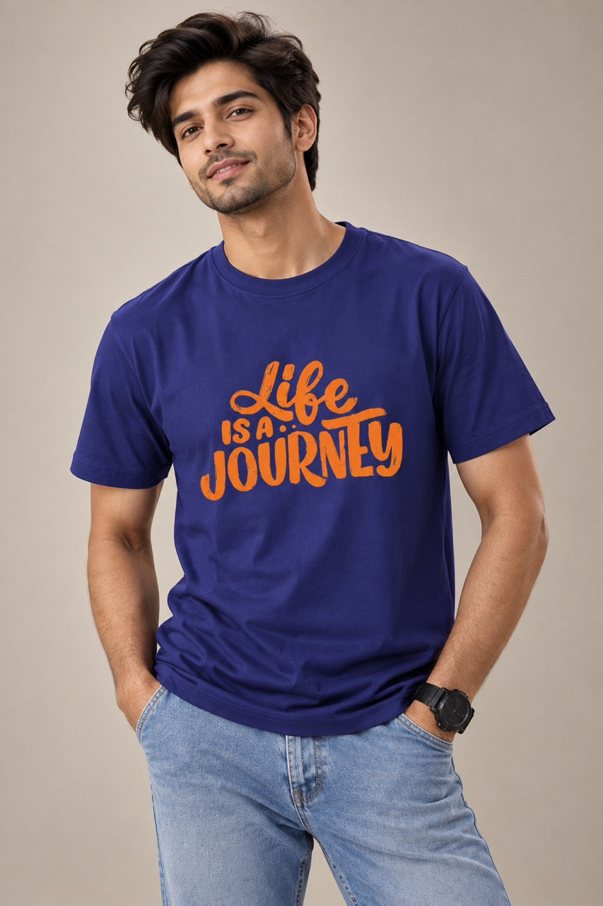 Life is journey Printed Unisex T-Shirt
