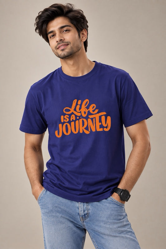 Life is journey Printed Unisex T-Shirt