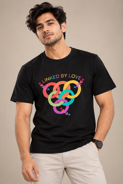 Linked by Love Unisex T-Shirt