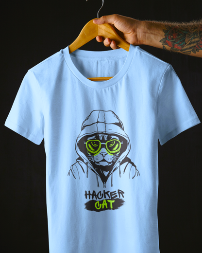 Hacker Cat Unisex T-Shirt