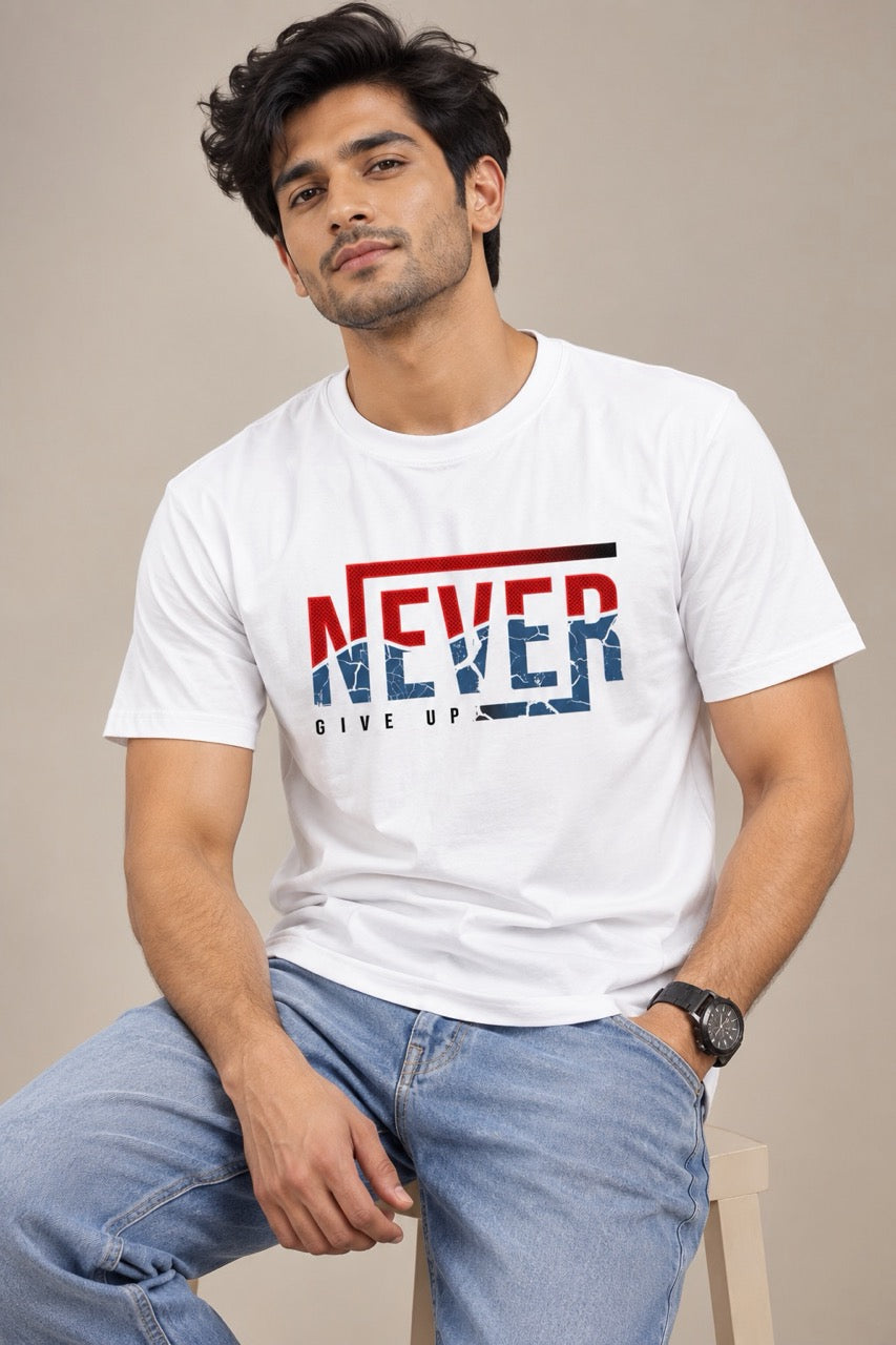 Never Give Up Unisex T-Shirt