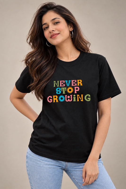 Never Stop Growing Unisex T-Shirt