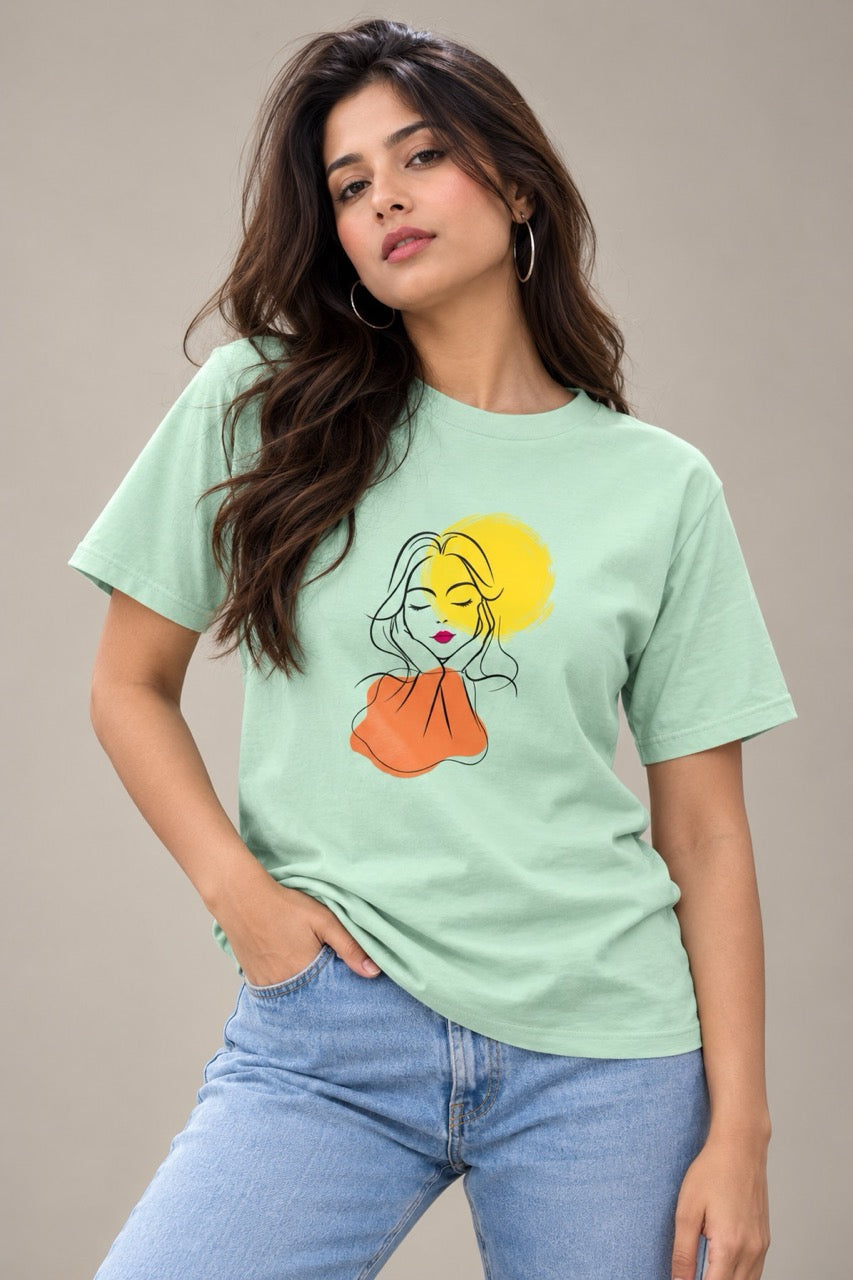Relax Sun Girl Unisex T-Shirt