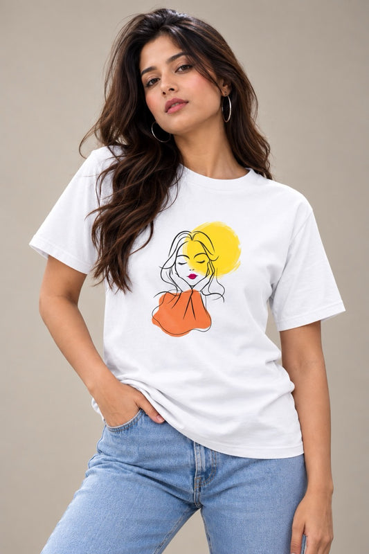 Relax Sun Girl Unisex T-Shirt