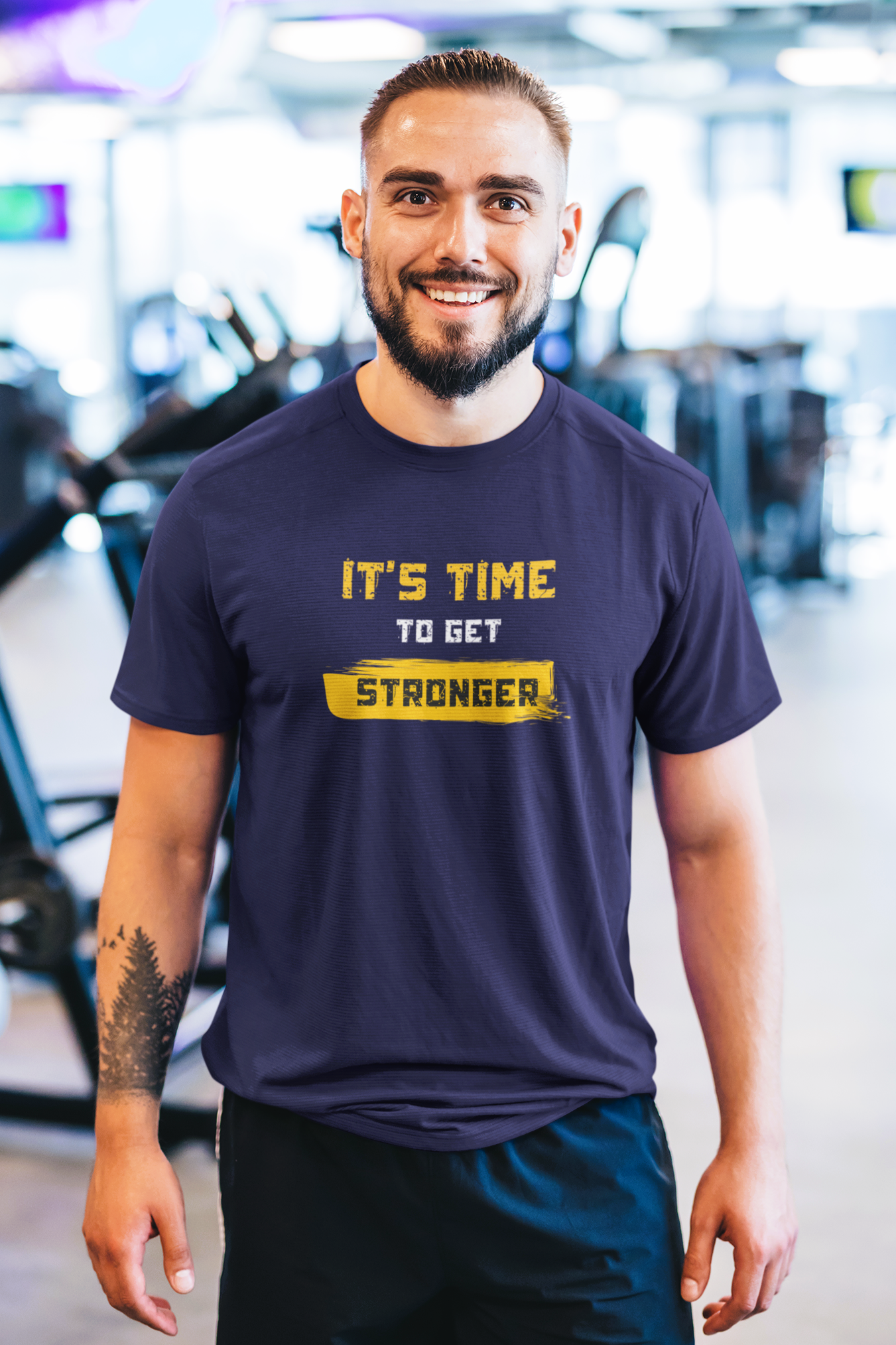 Time to get stronger Unisex Printed  T-Shirt