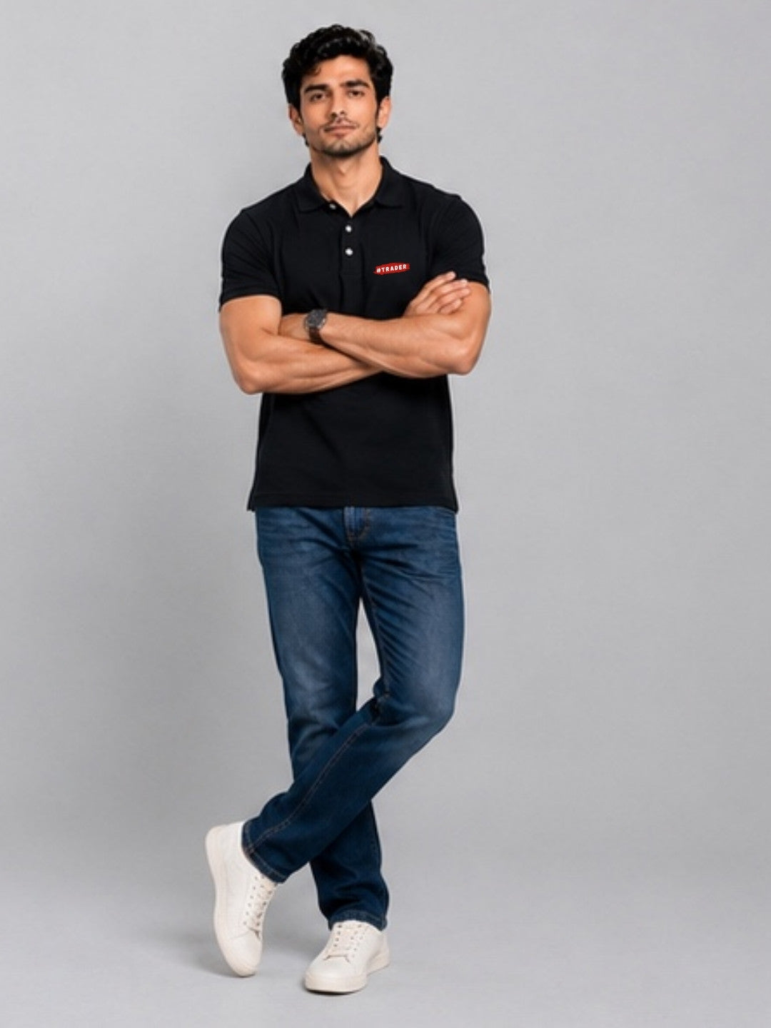 Hashtag Trader Black Polo Trading T-Shirt