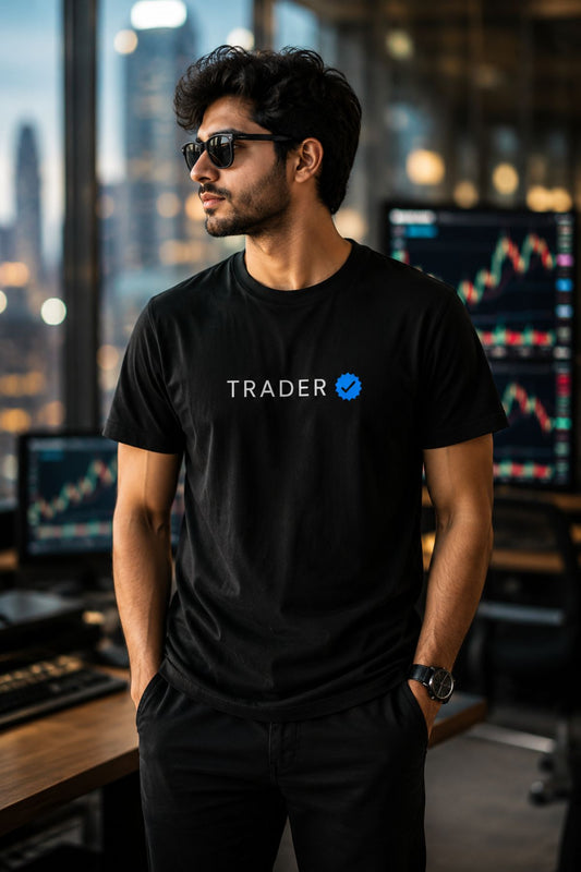 Verified Trader Unisex Printed Trading T-Shirt