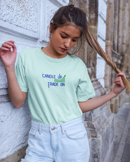 Candle Up Trading ON Unisex T-Shirt